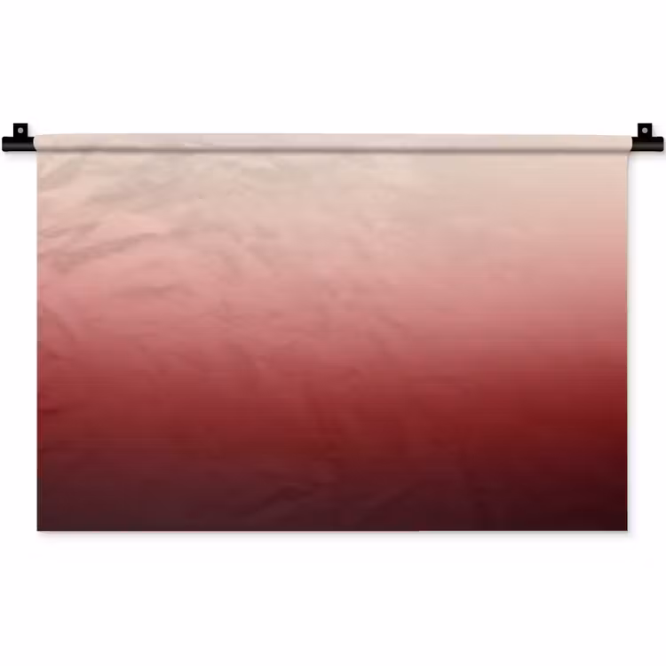 Wandteppich - Farbverlauf – Rot – Rosa — 1