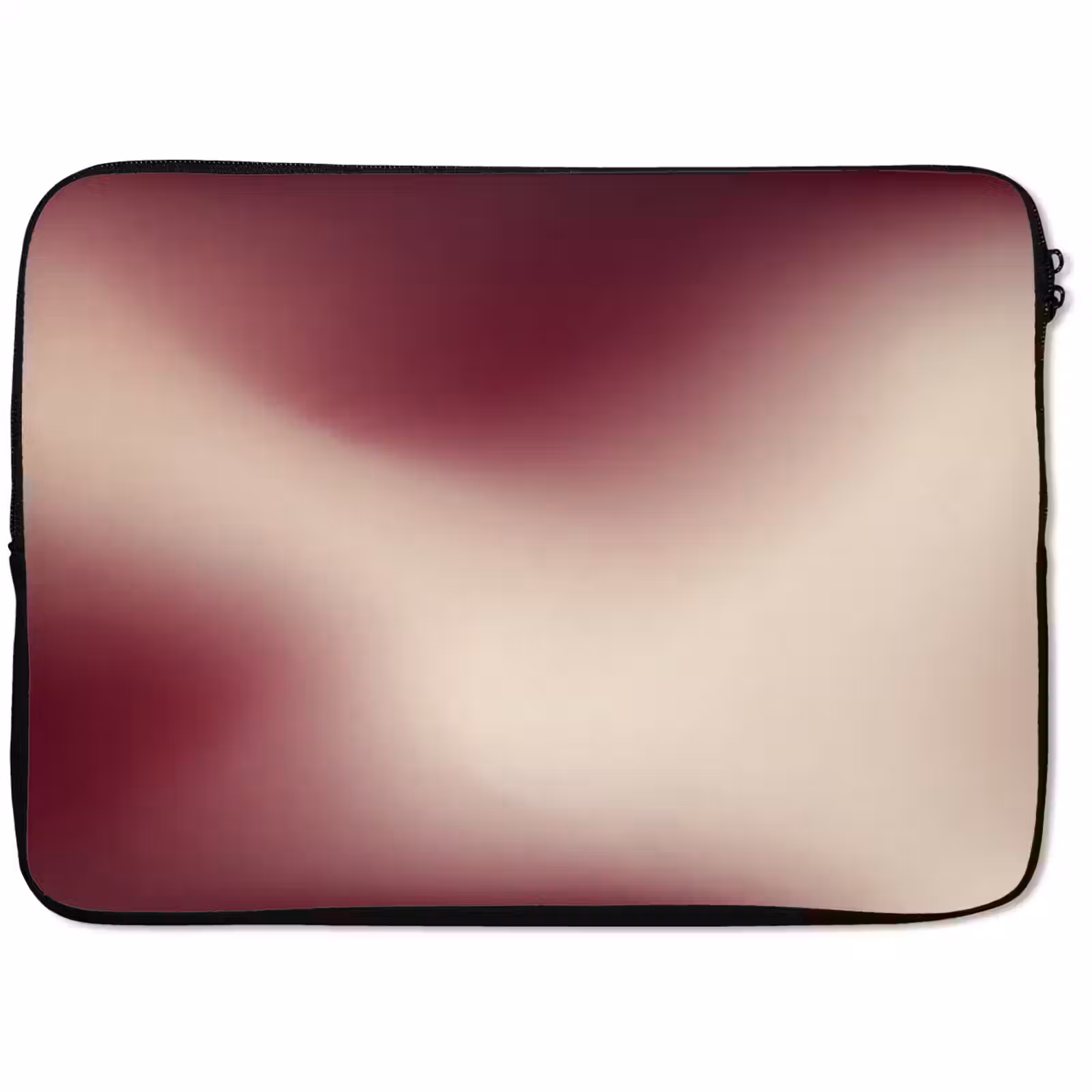 Laptop hülle - Farbverlauf – Rot – Beige — 1