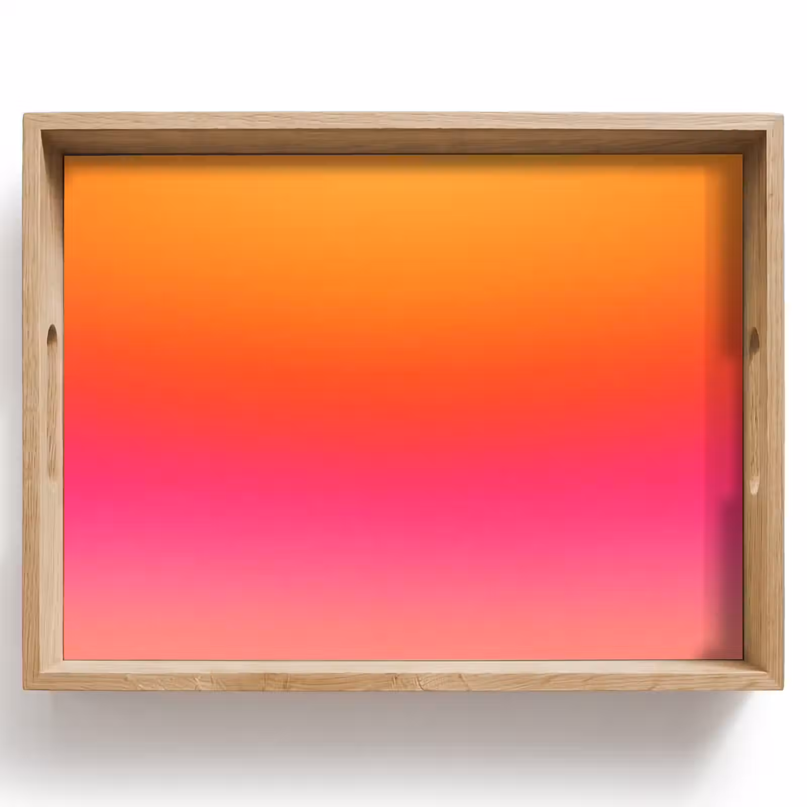 Tablett - Farbverlauf – Orange – Rosa — 1