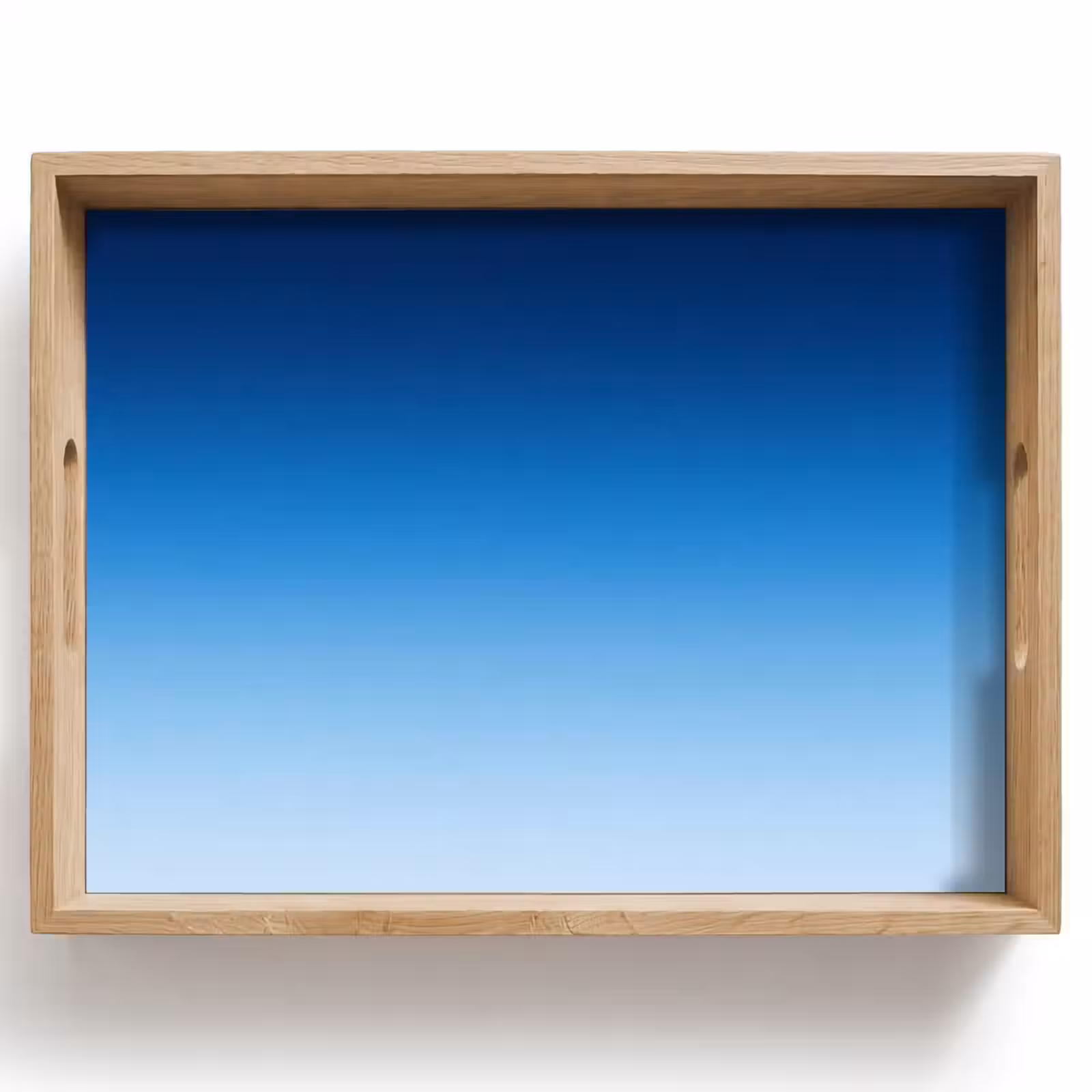 Tablett - Himmel – Blau – Farbverlauf — 1