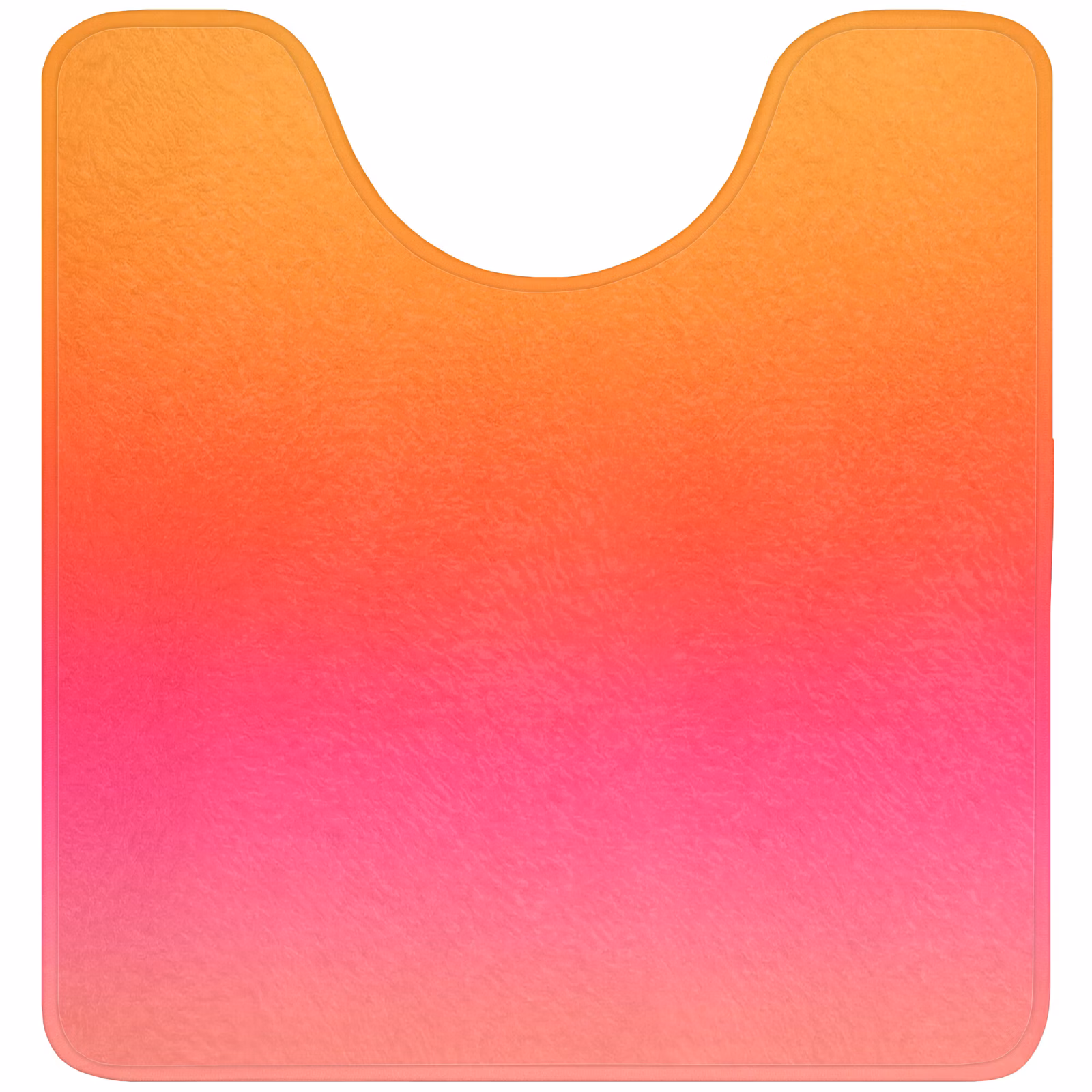 WC Vorleger - Farbverlauf – Orange – Rosa — 1