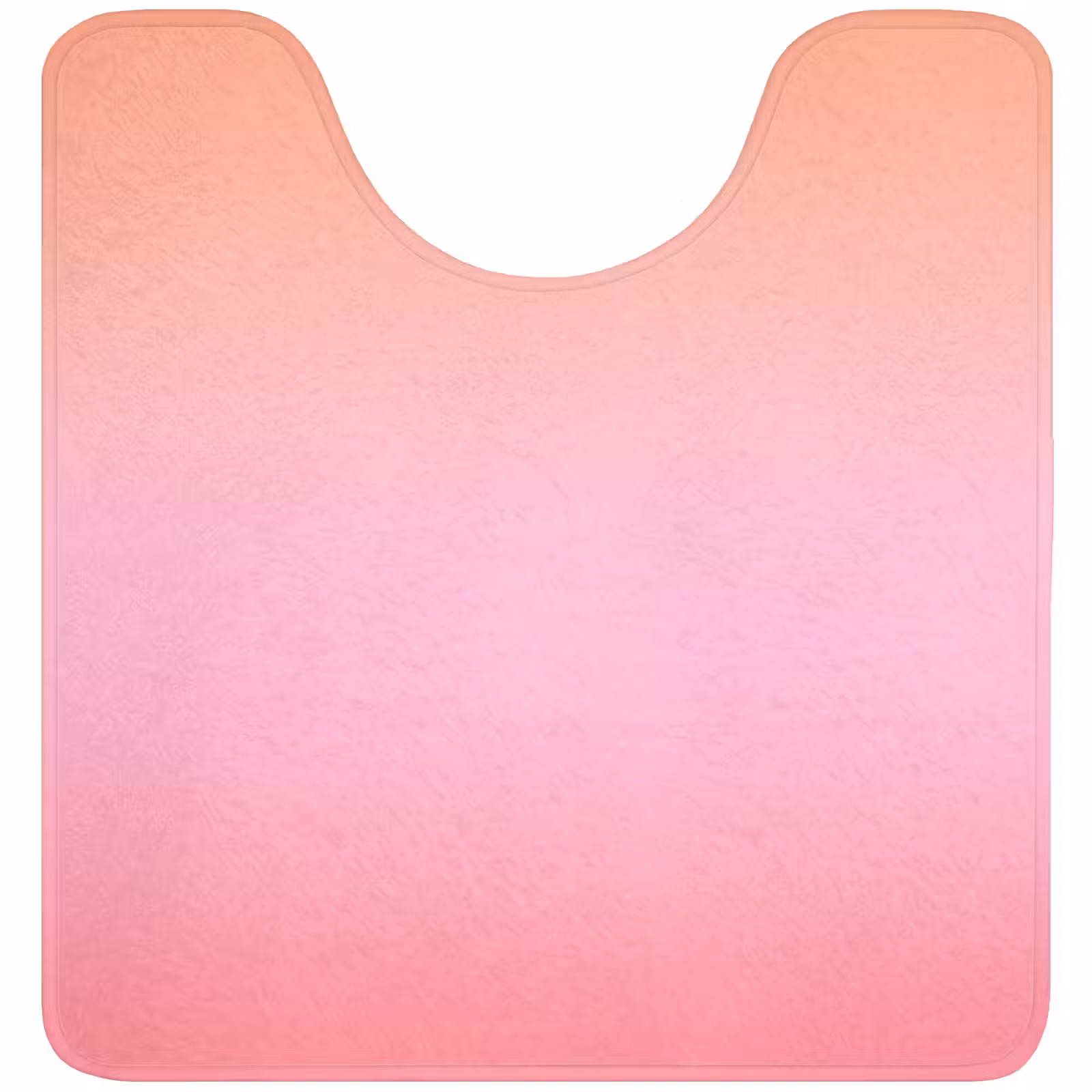 WC Vorleger - Farbverlauf – Rosa – Orange — 1