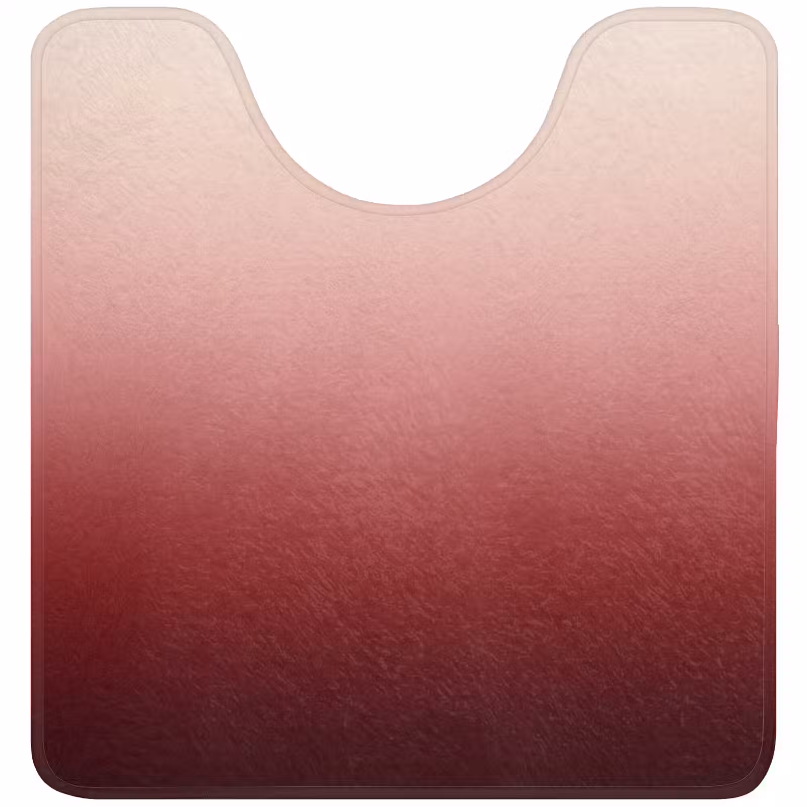 WC Vorleger - Farbverlauf – Rot – Rosa — 1