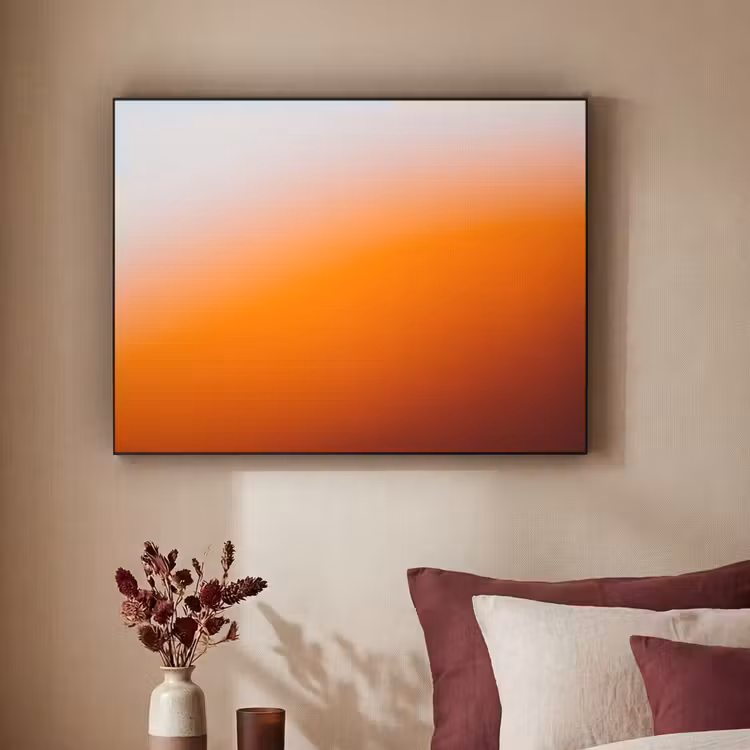 Art Frame - Farbverlauf – Orange – Abstrakt — 2