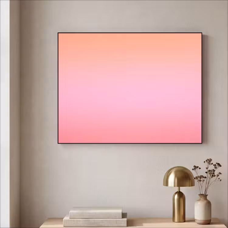 Art Frame - Farbverlauf – Rosa – Orange — 4
