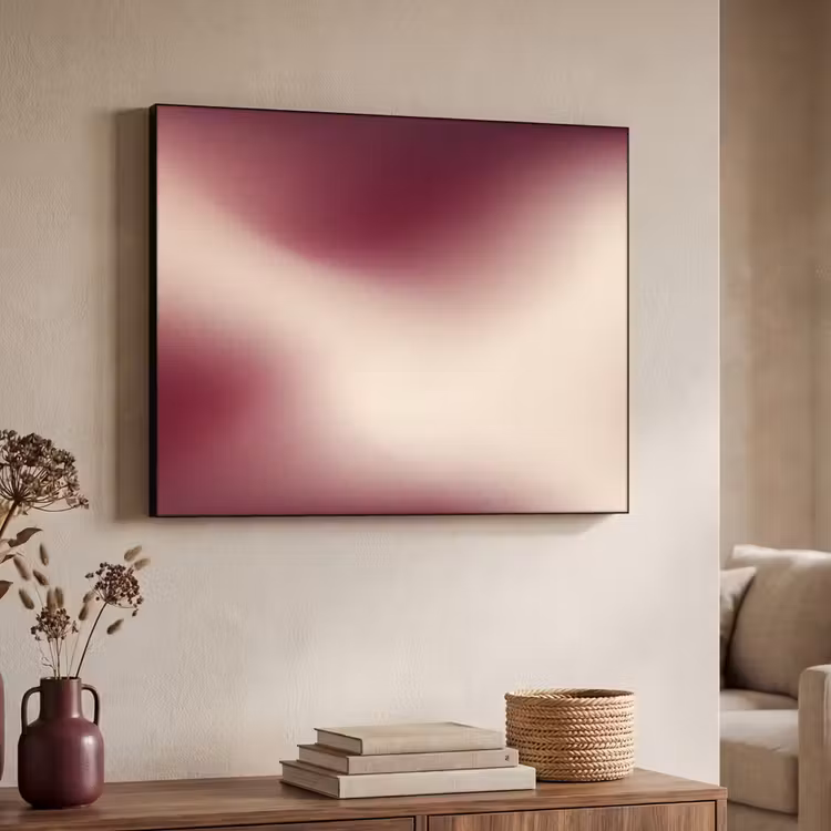 Art Frame - Farbverlauf – Rot – Beige — 3