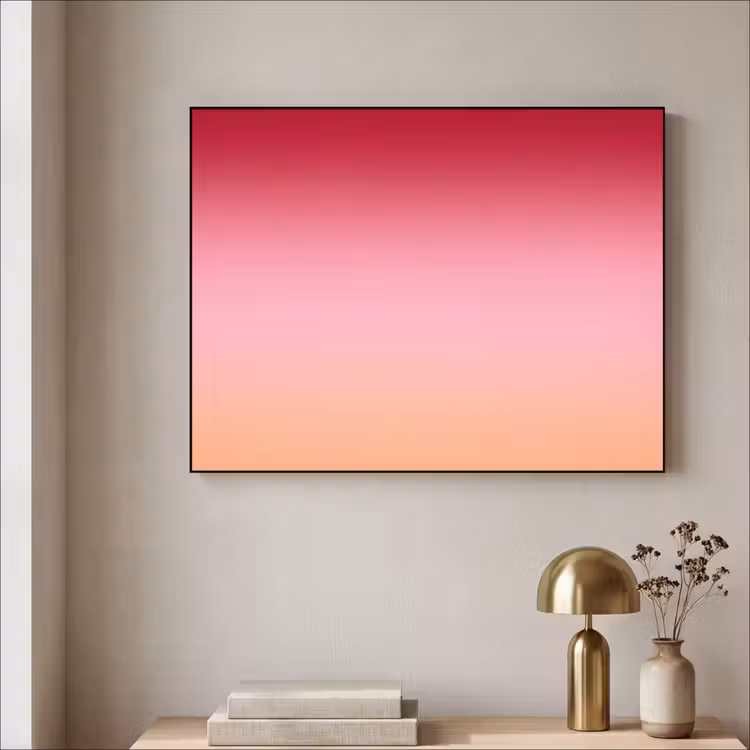 Art Frame - Farbverlauf – Rot – Rosa — 4