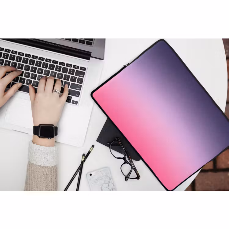 Laptop hülle - Farbe – Farbverlauf – Abstrakt — 3