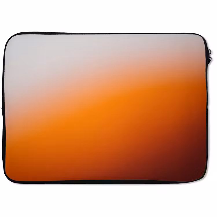 Laptop hülle - Farbverlauf – Orange – Abstrakt — 1
