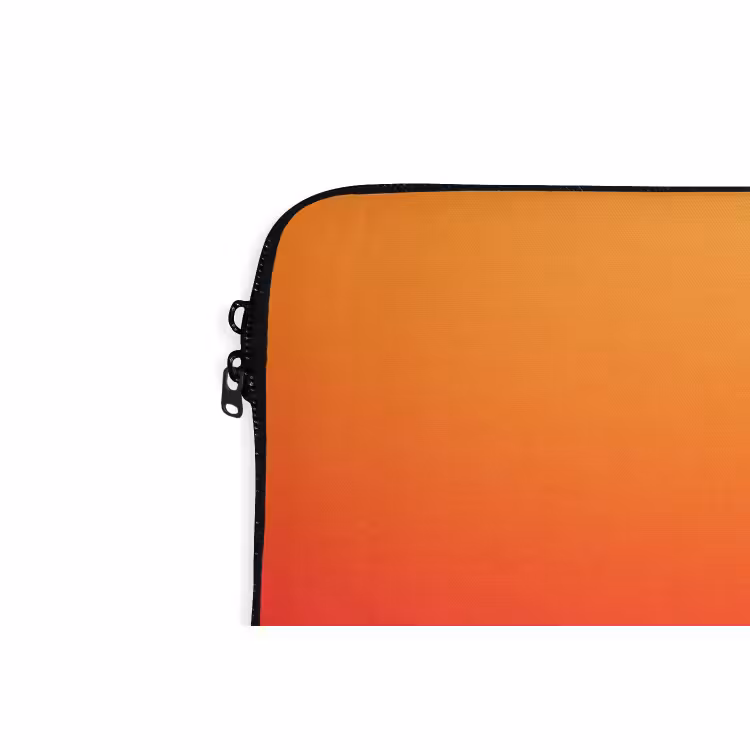 Laptop hülle - Farbverlauf – Orange – Rosa — 5