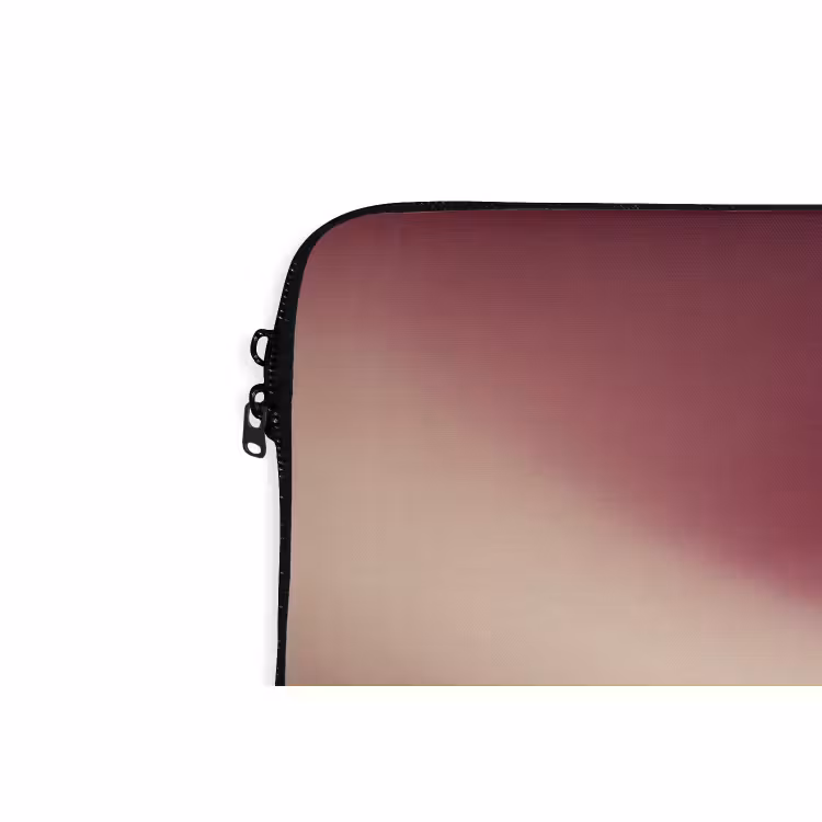 Laptop hülle - Farbverlauf – Rot – Beige — 5