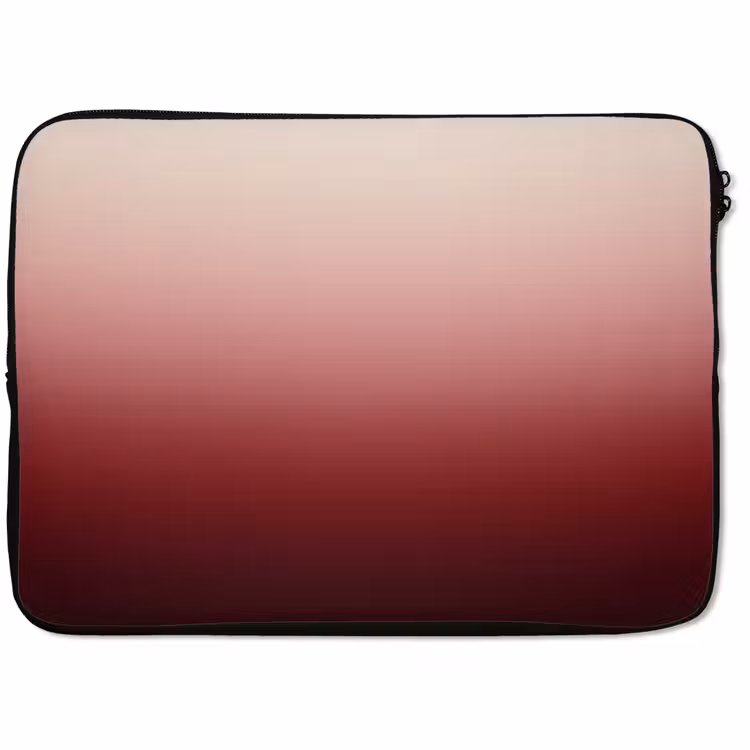 Laptop hülle - Farbverlauf – Rot – Rosa — 1