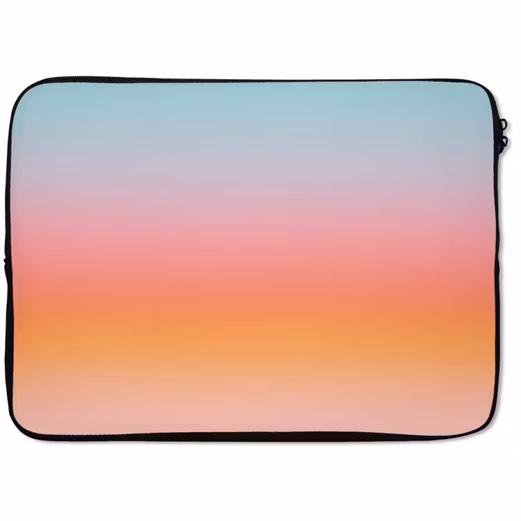 Laptop hülle - Farbverlauf – Sanft – Abstrakt — 1