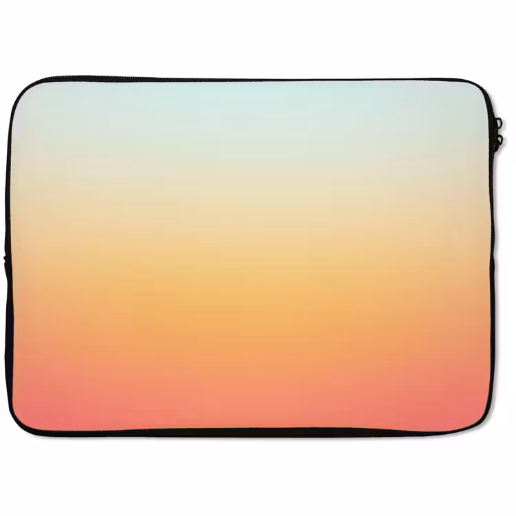 Laptop hülle - Farbverlauf – Sanft – Farbe — 1