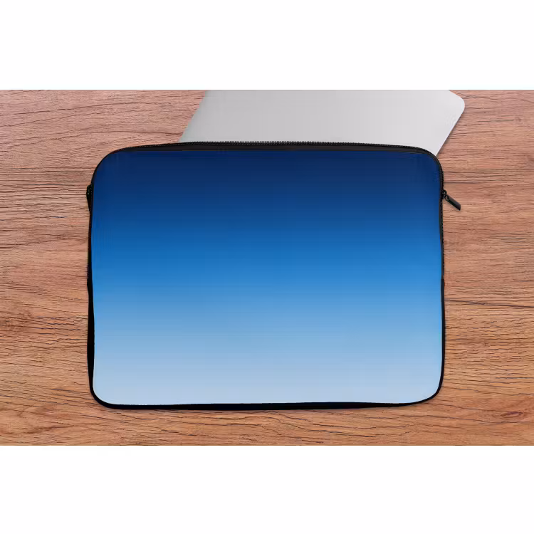Laptop hülle - Himmel – Blau – Farbverlauf — 2