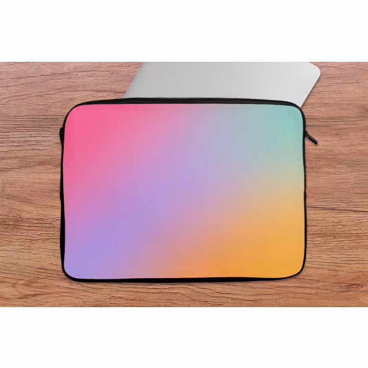 Laptop hülle - Zusammenfassung – Farbverlauf – Modern — 2