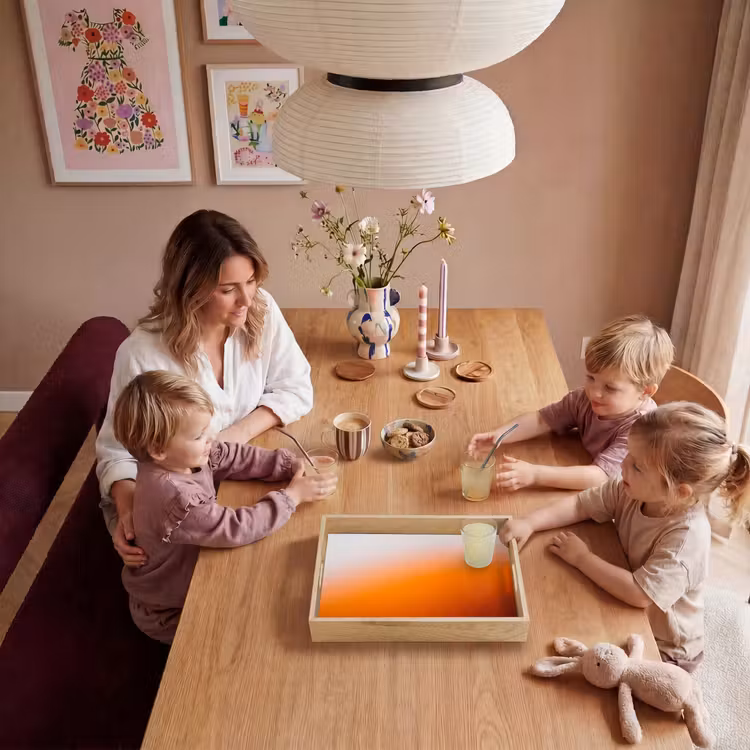 Tablett - Farbverlauf – Orange – Abstrakt — 7