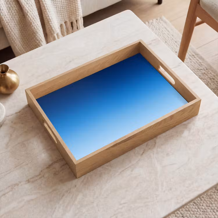 Tablett - Himmel – Blau – Farbverlauf — 2