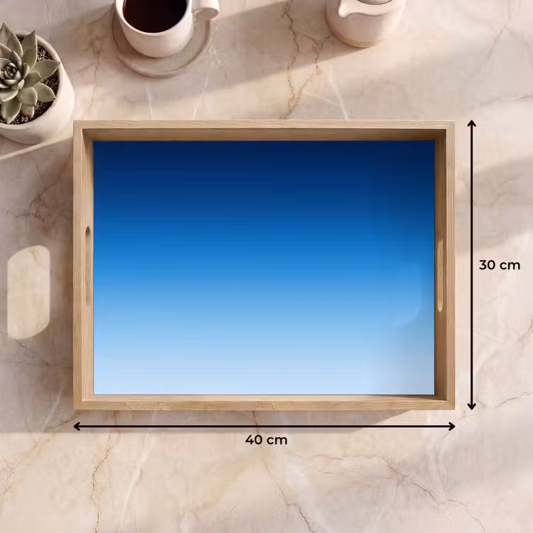Tablett - Himmel – Blau – Farbverlauf — 9