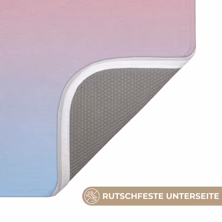 WC Vorleger - Farbverlauf – Lila – Rosa — 3