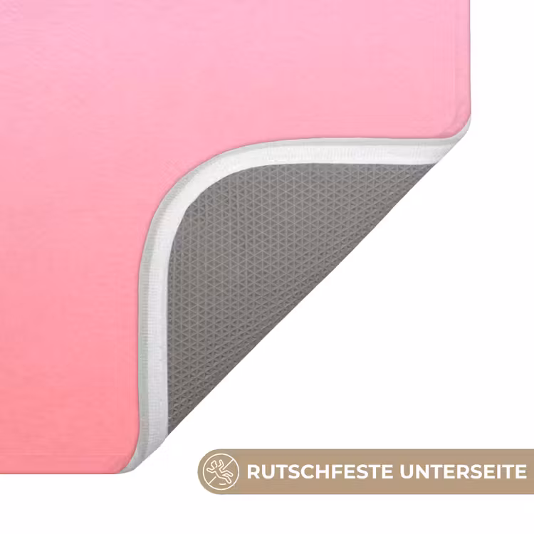 WC Vorleger - Farbverlauf – Rosa – Orange — 3
