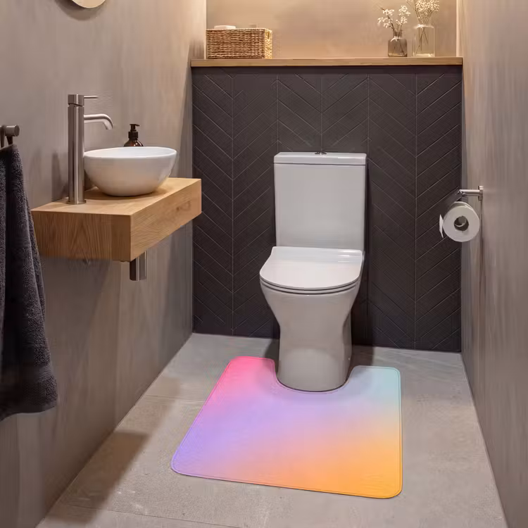 WC Vorleger - Zusammenfassung – Farbverlauf – Modern — 2