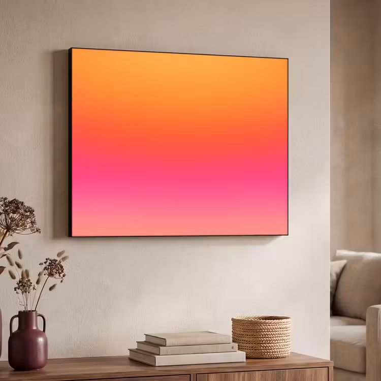Art Frame - Farbverlauf – Orange – Rosa — 3