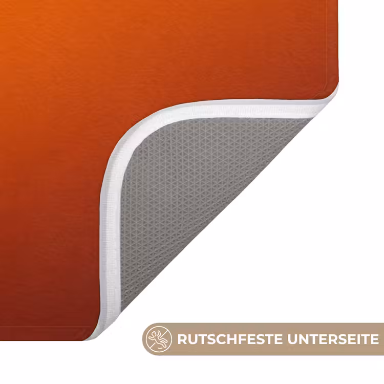 WC Vorleger - Farbverlauf – Orange – Abstrakt — 3