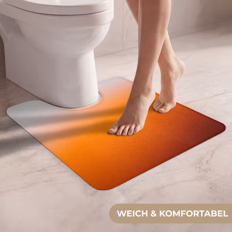 WC Vorleger - Farbverlauf – Orange – Abstrakt — 5