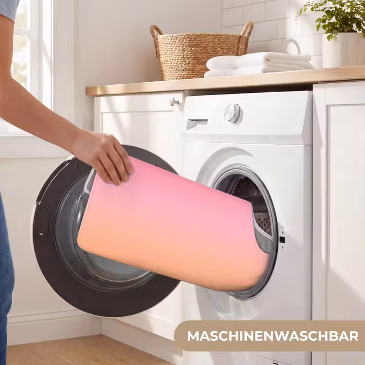 WC Vorleger - Farbverlauf – Rot – Rosa — 7