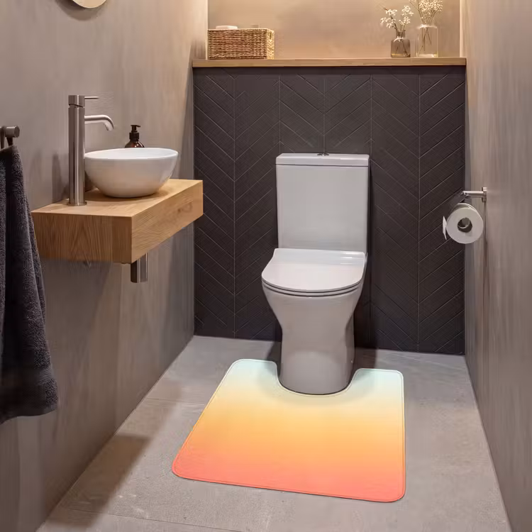 WC Vorleger - Farbverlauf – Sanft – Farbe — 2