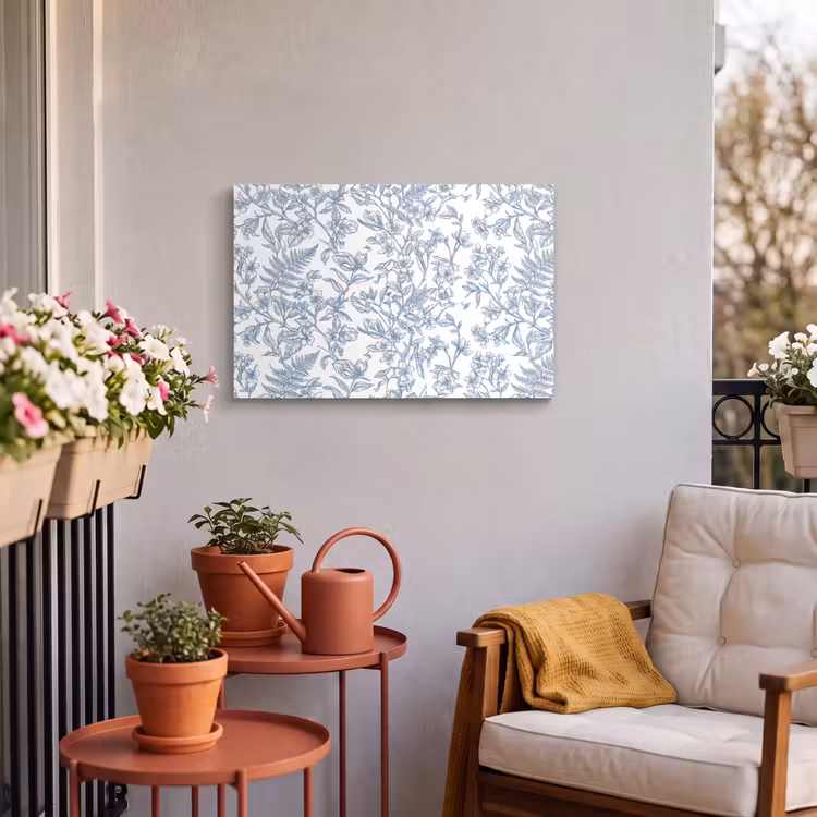 Outdoor Leinwand - Pflanzen – Botanik – Vintage — 3
