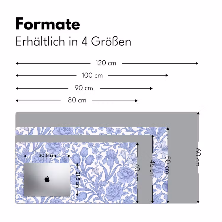 Schreibtischunterlage - Botanisch – Design – Klassisch — 5