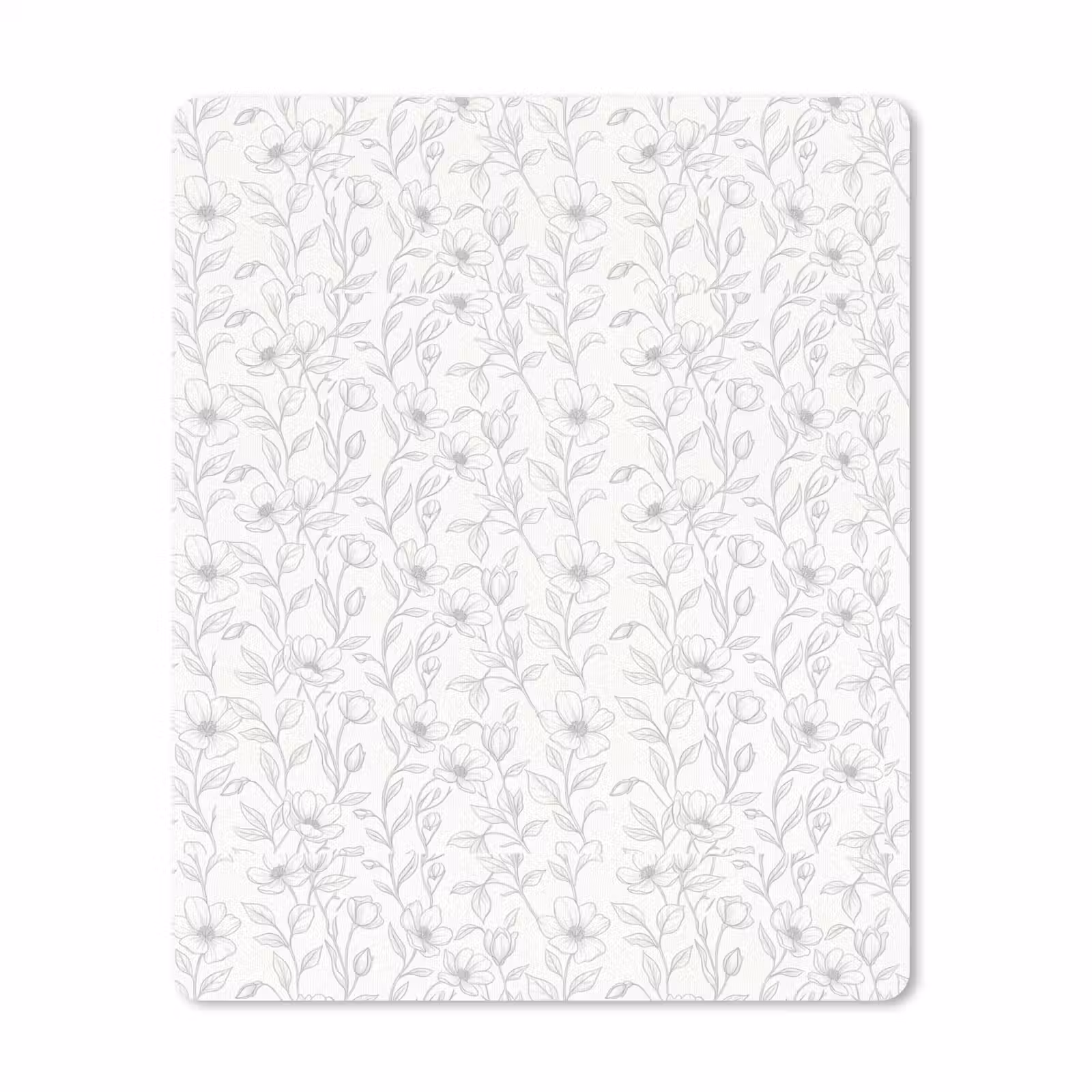 Mauspad - Blumen – Linien – Muster — 1