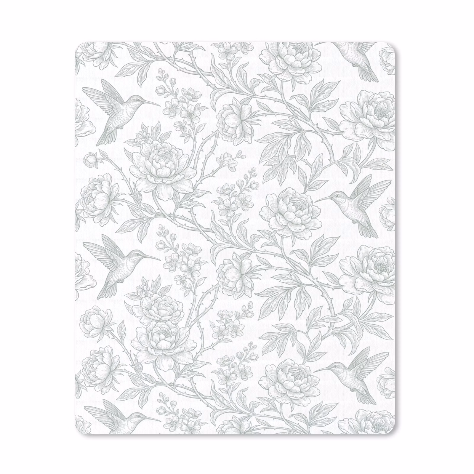 Mauspad - Vogel – Blumen – Natur — 1