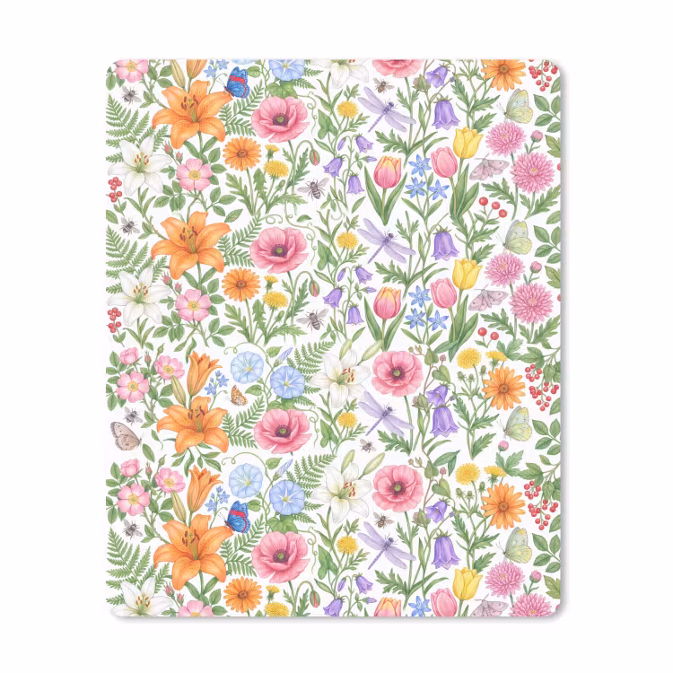 Mauspad - Blumen – Natur – Farbenfroh — 1