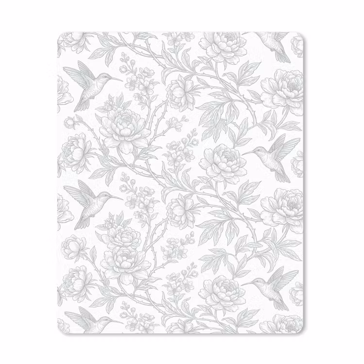 Mauspad - Vogel – Blumen – Natur — 1