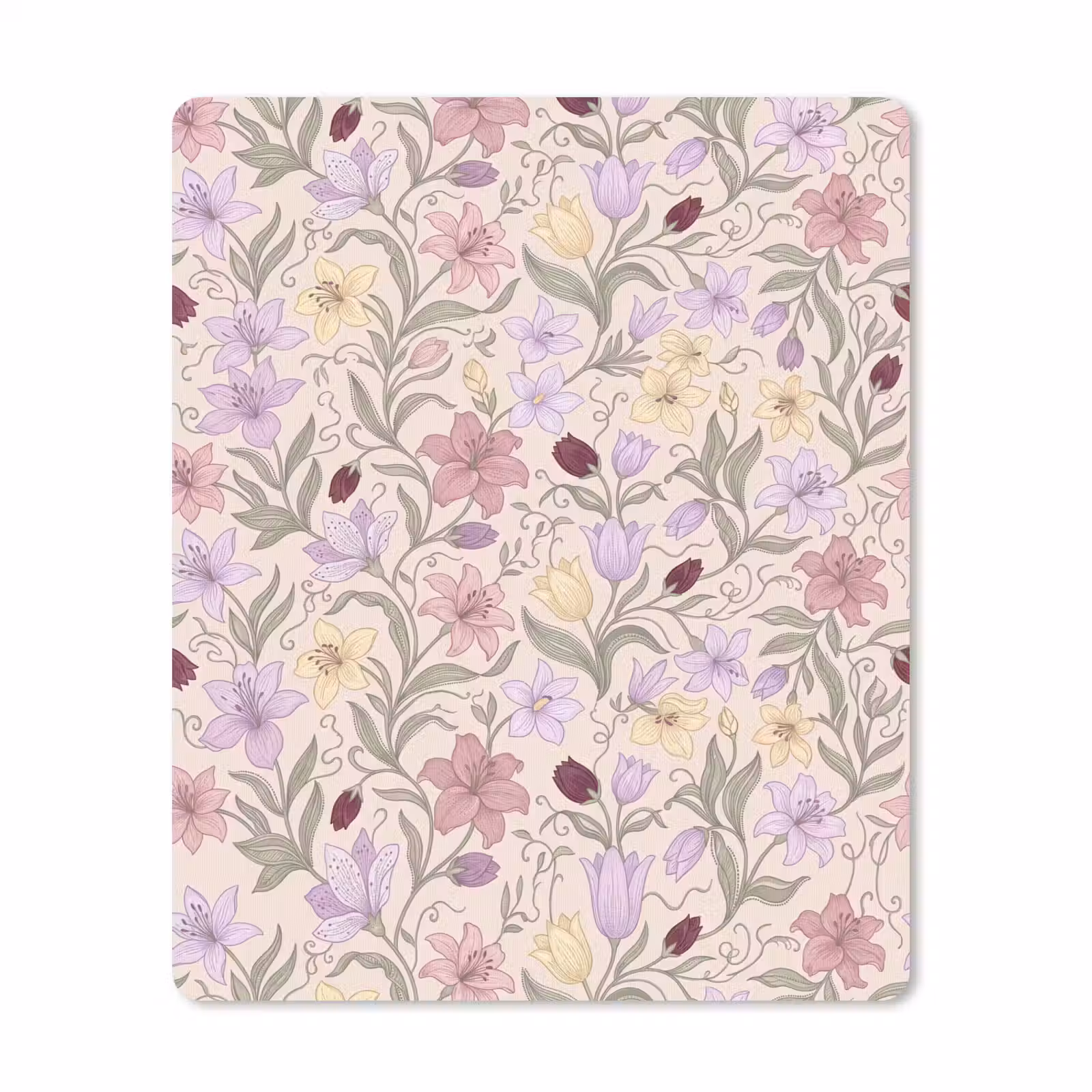 Mauspad - Blumen – Illustration – Botanik — 1