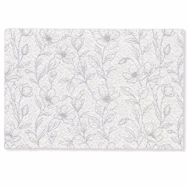 Fußmatte - Blumen – Linien – Muster — 1