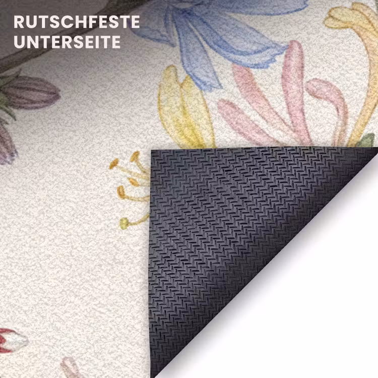Fußmatte - Botanisch – Illustration – Farbenfroh — 6