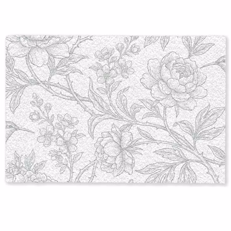Fußmatte - Vogel – Blumen – Natur — 1