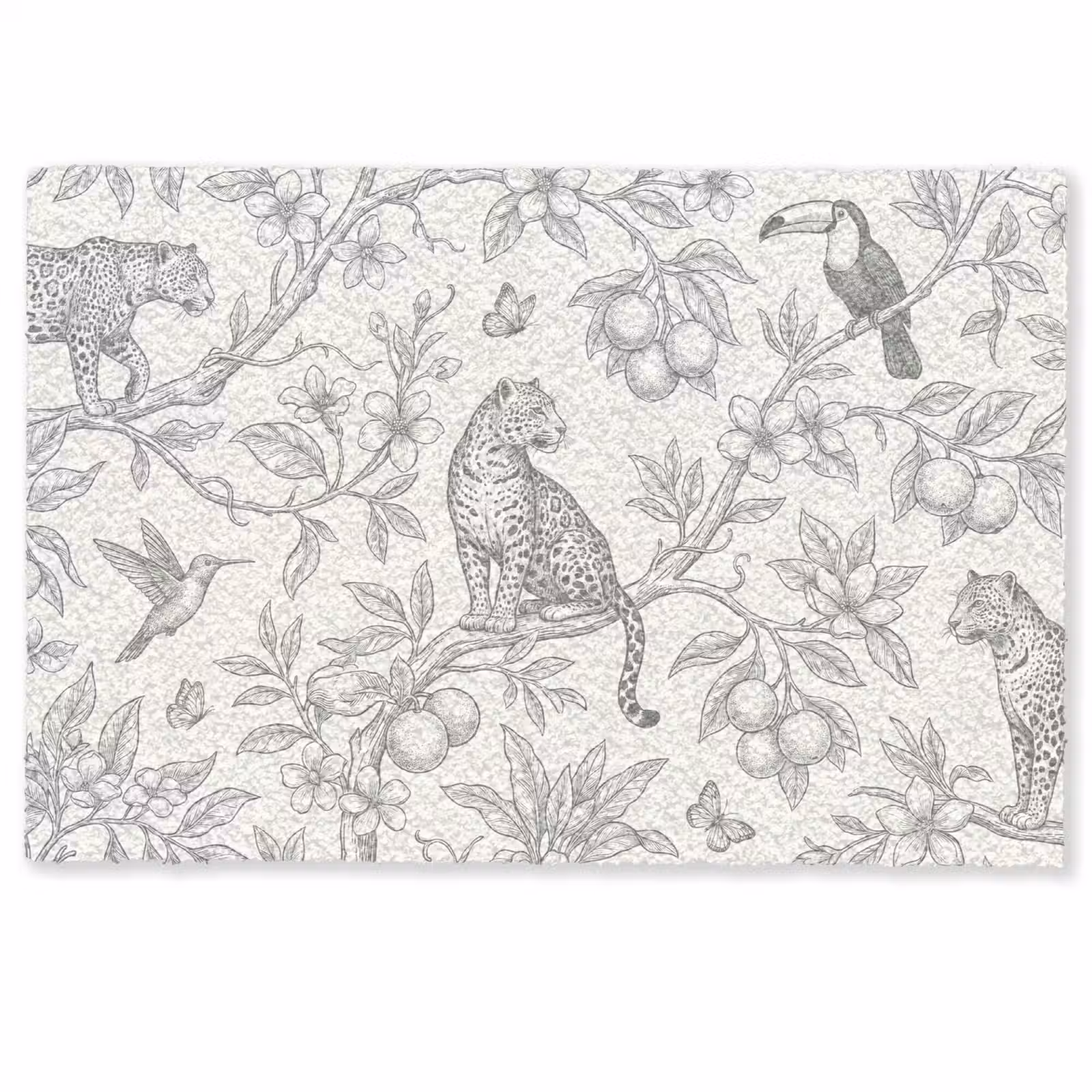 Fußmatte - Vogel – Natur – Illustration — 1