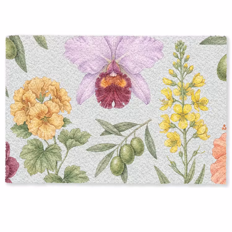 Fußmatte - Blumen – Pflanzen – Natur — 1