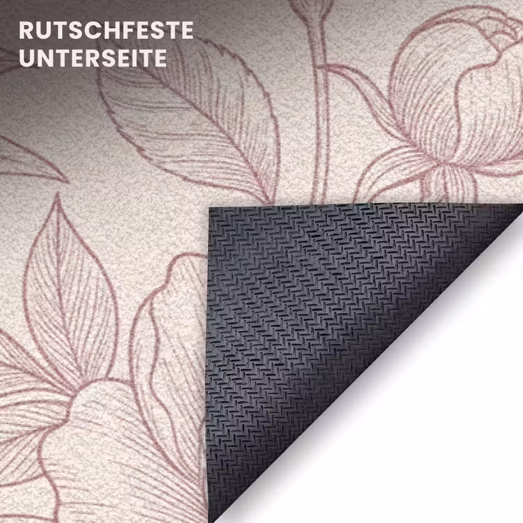 Fußmatte - Blumen – Strichzeichnung – Botanisch — 6