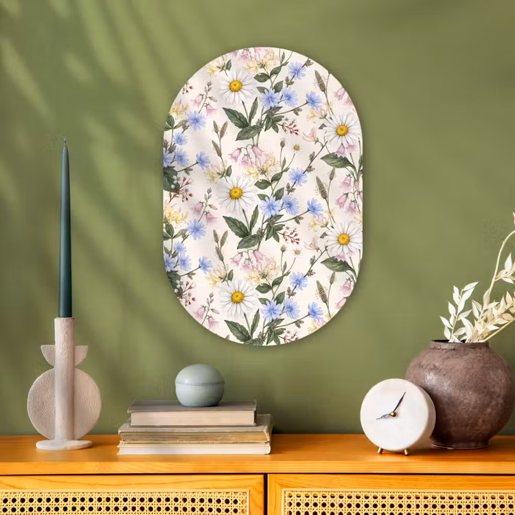 Forexbild Oval - Botanisch – Illustration – Farbenfroh — 3