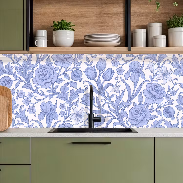 Küchenrückwand - Botanisch – Design – Klassisch — 8