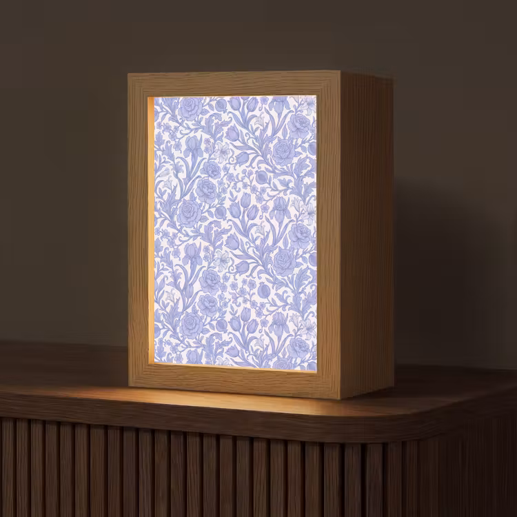 Personalisierte Lightbox - Botanisch – Design – Klassisch — 1