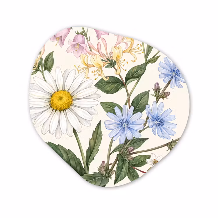 Forexbild Organische Form - Botanisch – Illustration – Farbenfroh — 1