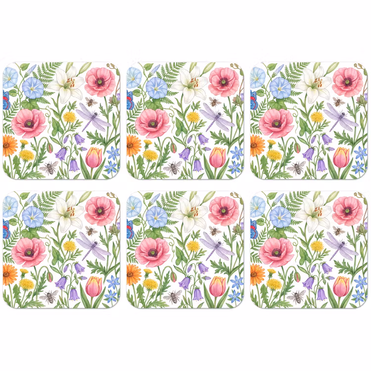 Untersetzer - Blumen – Natur – Farbenfroh — 1
