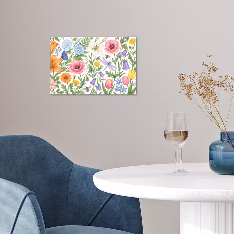 Poster - Blumen – Natur – Farbenfroh — 4